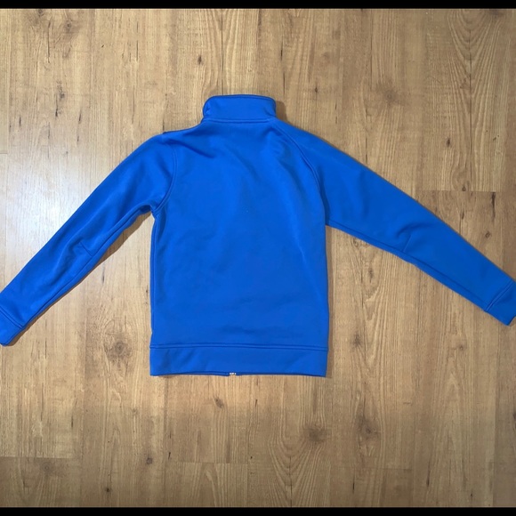 Orage Full Zip Tech Fleece Jacket Youth XL Blue - Picture 2 of 6